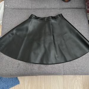 Pleather skirt